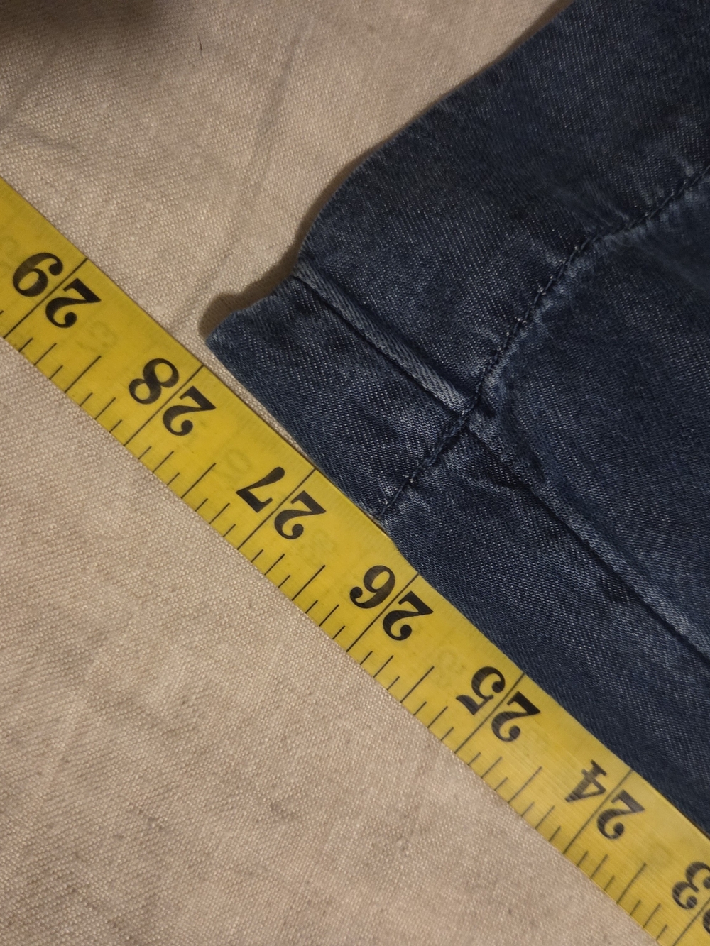 NWT CALIA Effortless High-Rise Wide Leg Pant – Women's M – Dark Indigo - Picture 7 of 7